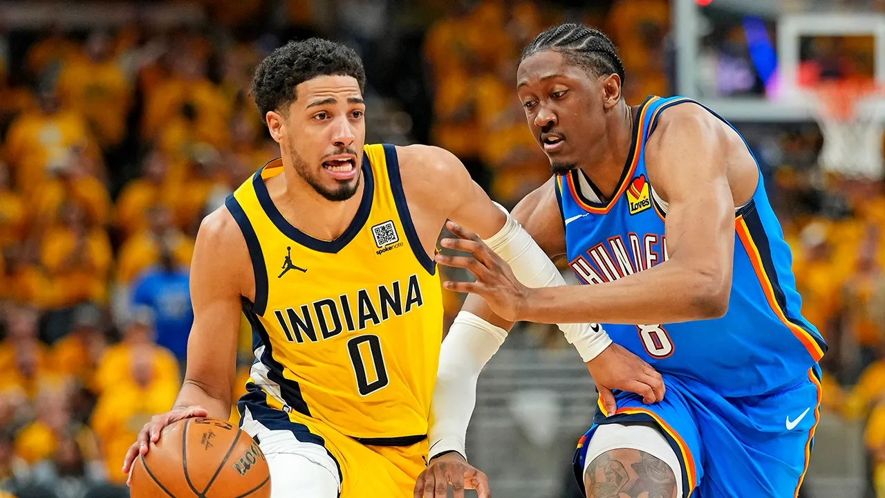 Pacers take 2-1 lead in NBA Finals as Tyrese Haliburton nears triple-double against Thunder