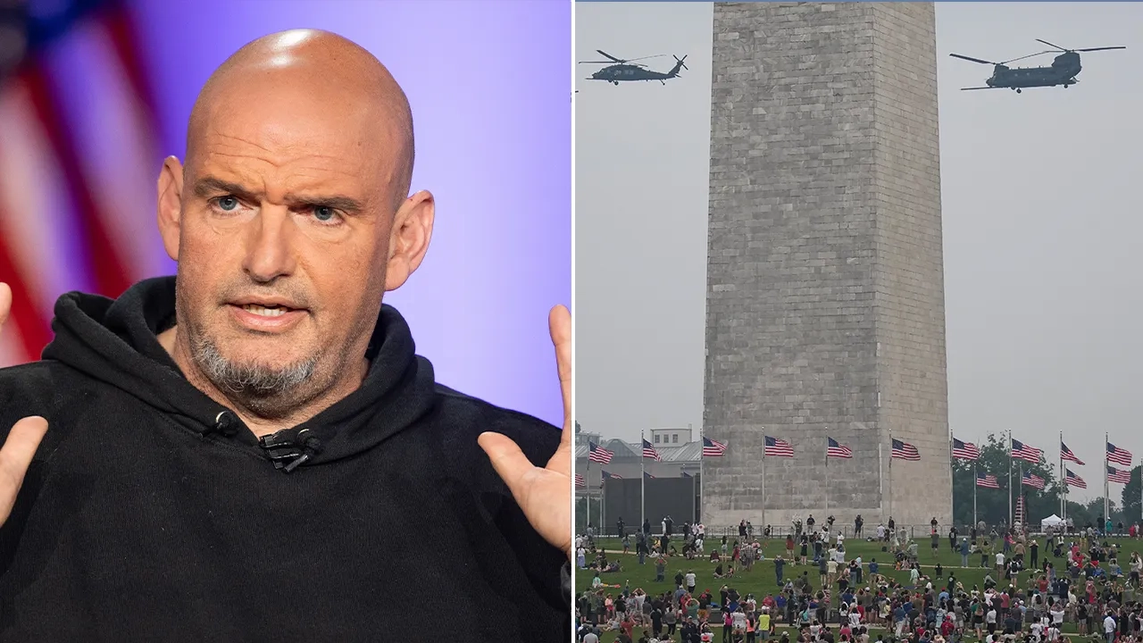 Sen. John Fetterman supports Trump's military parades, calls on Americans to celebrate regardless of politics