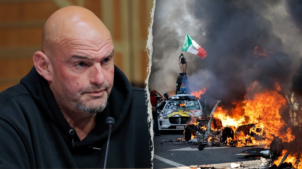 Fetterman emerges as Dems' ‘voice of reason' as LA burns, conservatives say