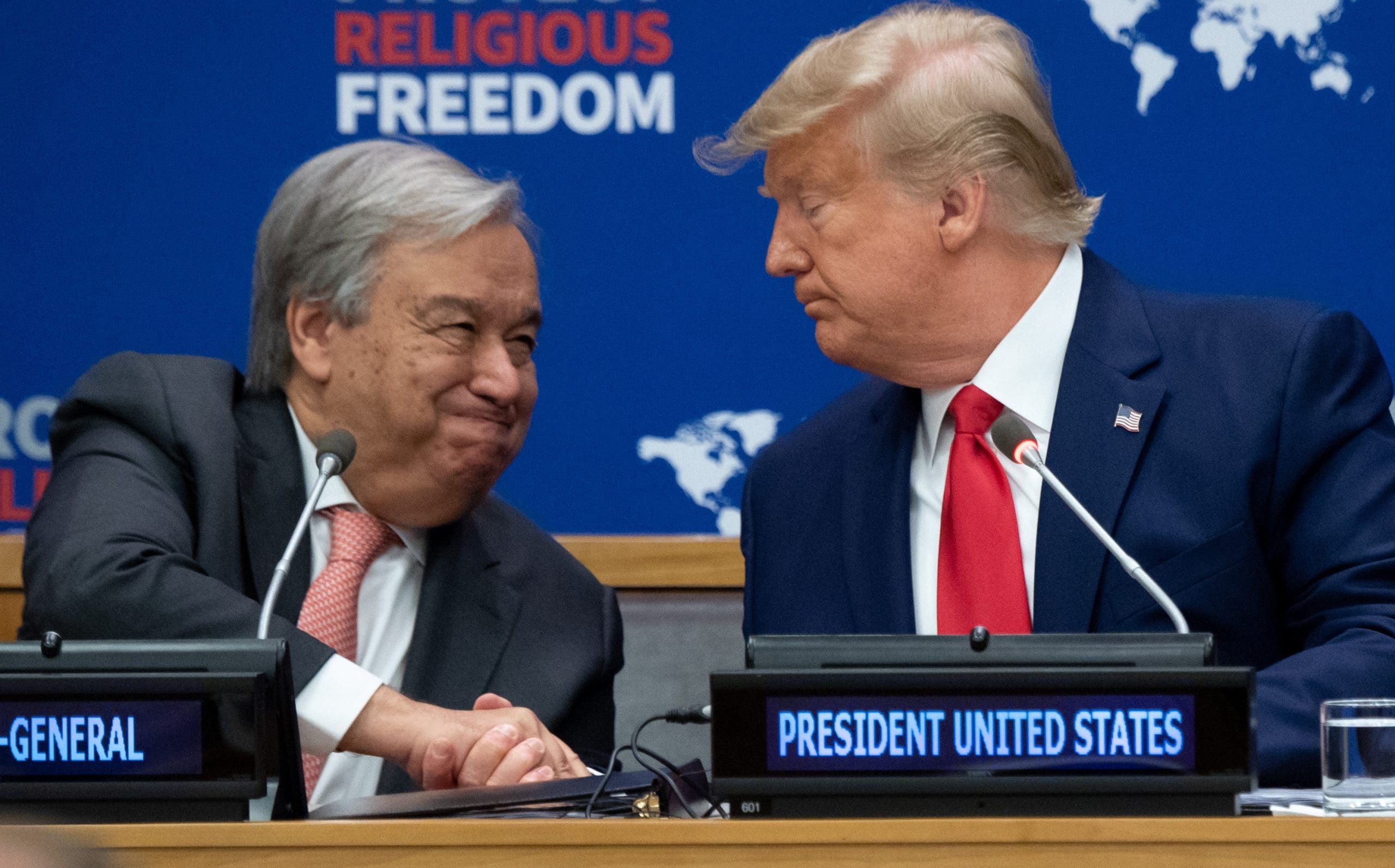 Trump does UN's job on world stage, leads on peace while secretary-general earns more at anti-US body