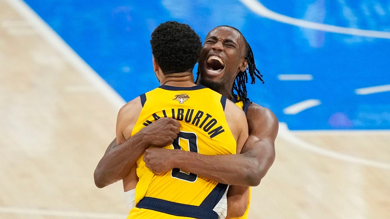 Indiana Gov Mike Braun savoring state's moment in national spotlight as Pacers lead NBA Finals