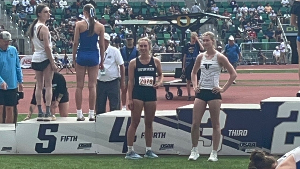 Girls' track and field athletes don't stand on podium next to trans athlete at Oregon state championship