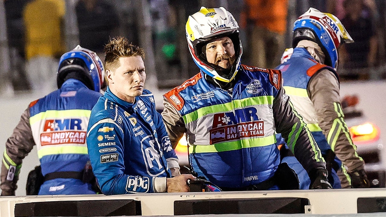 IndyCar star Josef Newgarden flips in terrifying crash at WTT Raceway