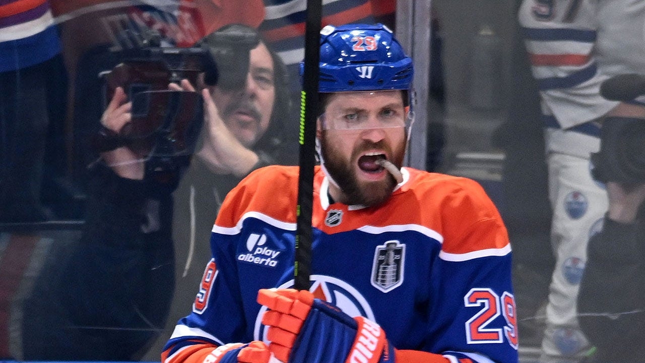 Oilers draw first blood in Stanley Cup Final rematch with 4-3 overtime victory against Panthers