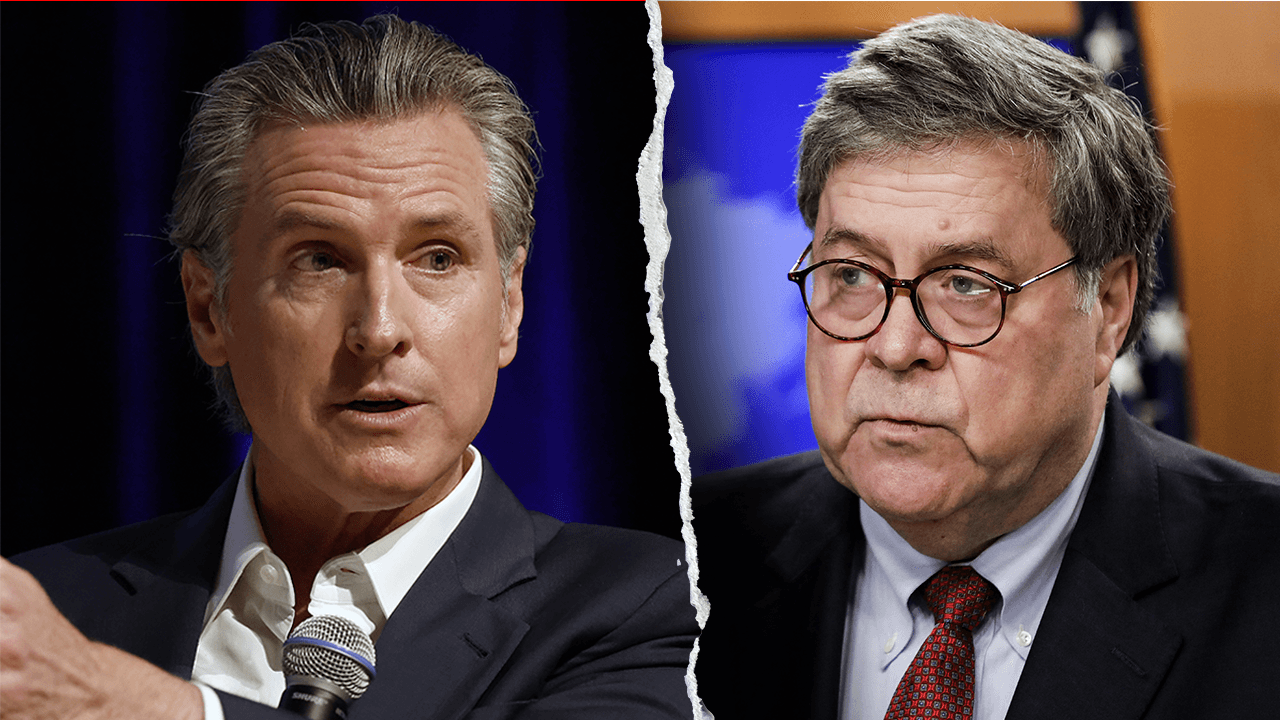 Former AG Barr shreds Gavin Newsom's 'nonsense' legal claims as Trump sends in troops to quell LA riots