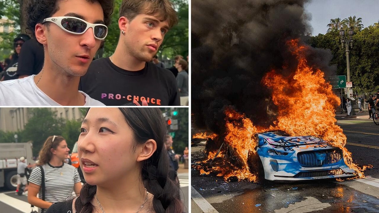 WATCH: Protesters at DC parade justify violent tactics 'as long as they don't hurt anyone'