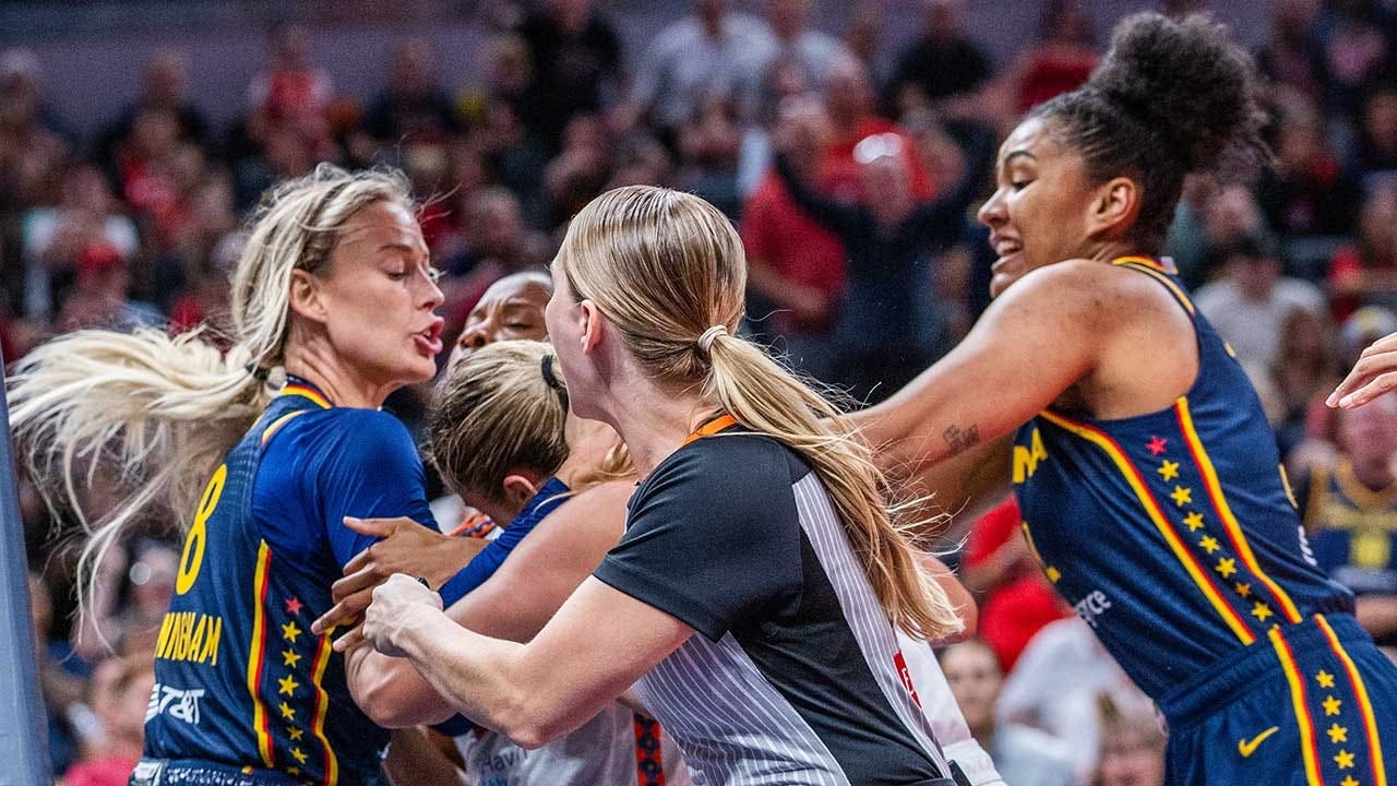 Fever's Sophie Cunningham receives praise for having Caitlin Clark's back in wild game vs Sun