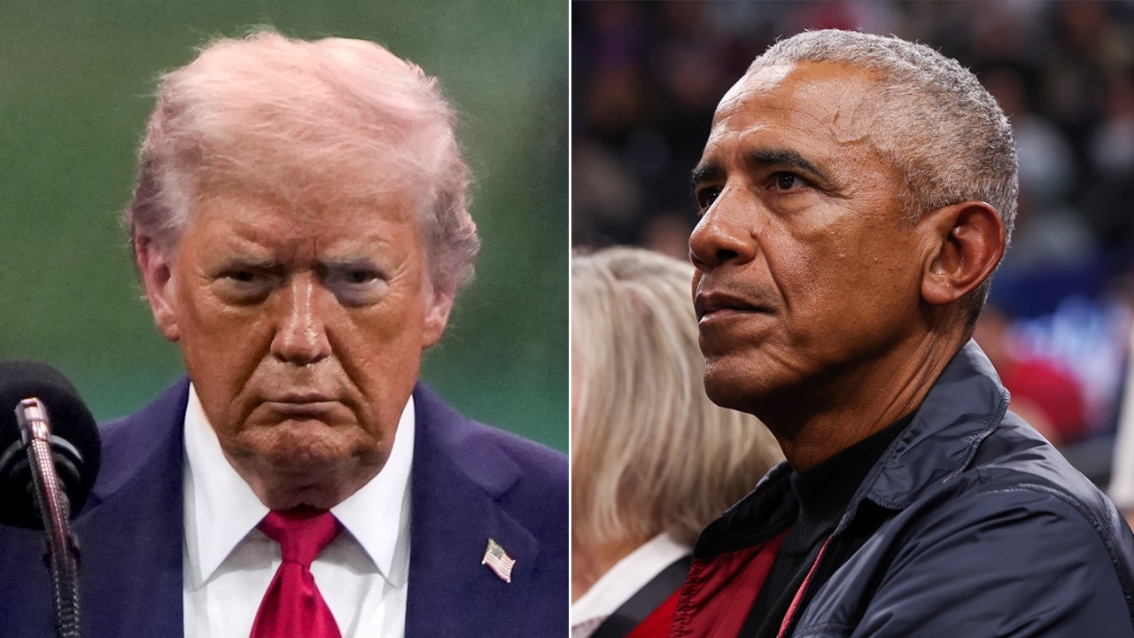 Obama seems to swipe at Trump immigration crackdown, saying migrants 'treated as enemies'