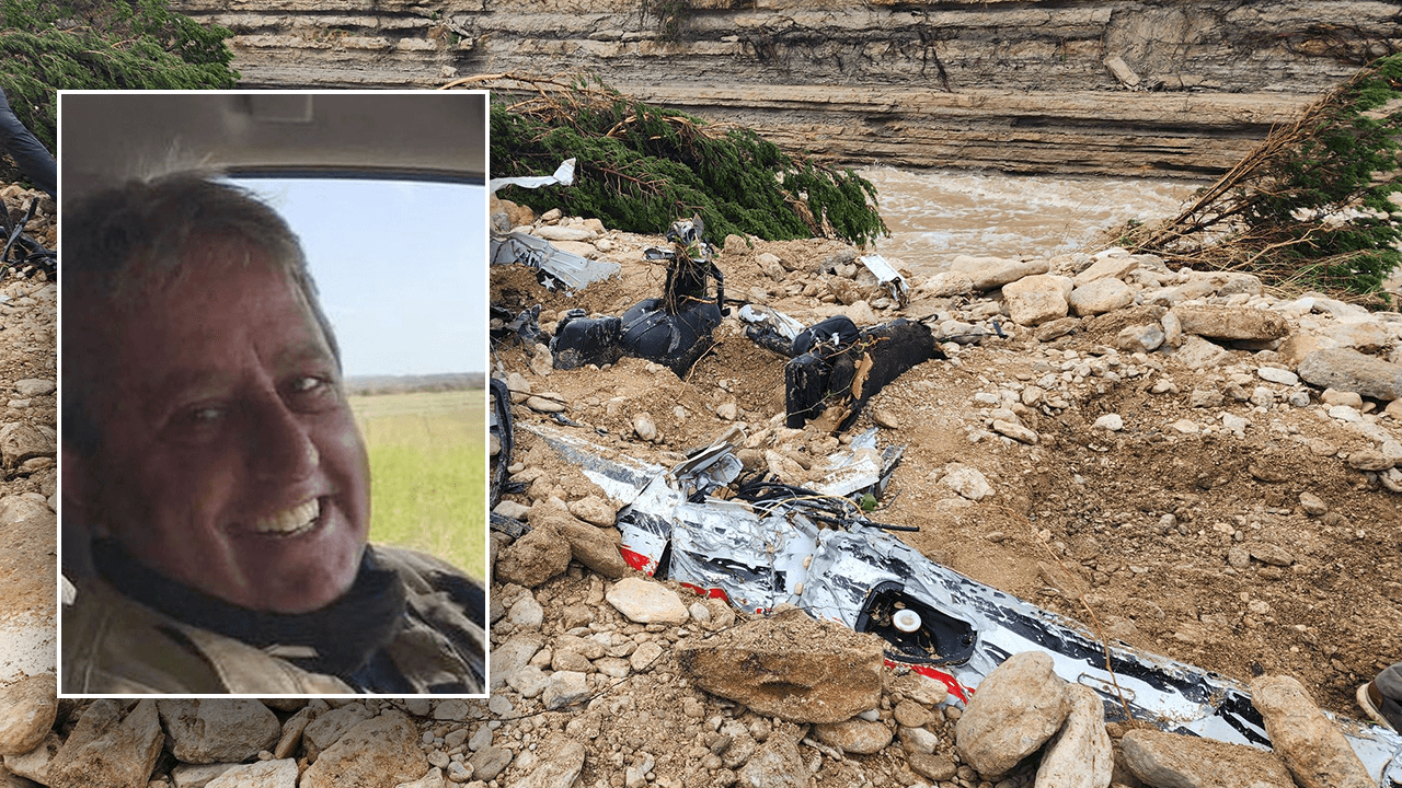 Heartbreaking photos show what's left of volunteer fire chief's vehicle after he was swept away in Texas floods