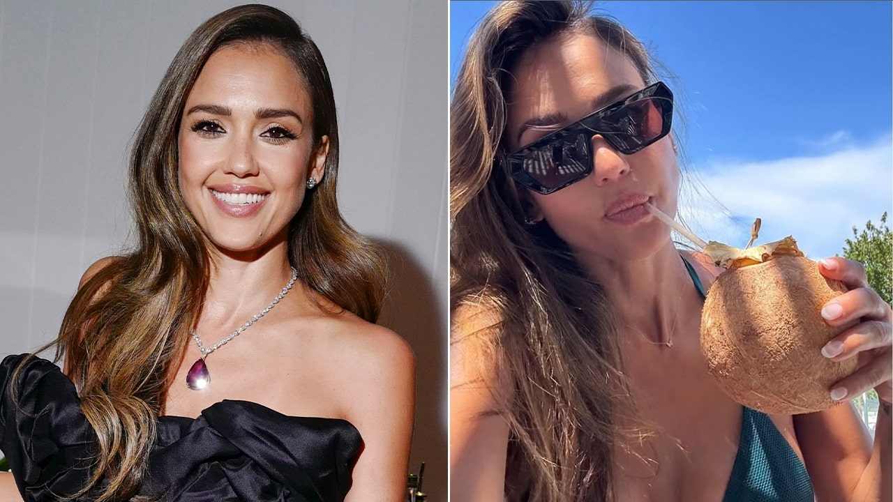 Jessica Alba's 'stunning' in green bikini as romance with ‘Top Gun' star Danny Ramirez heats up