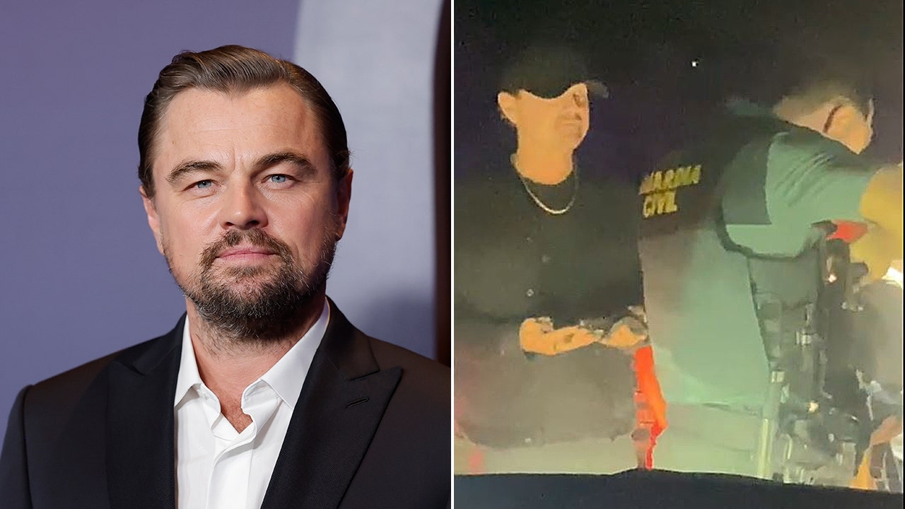 Leonardo DiCaprio's pre-party security moment goes viral