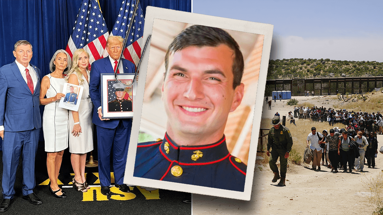 Father of slain veteran says Biden's border policies emboldened cartels, Trump restoring order