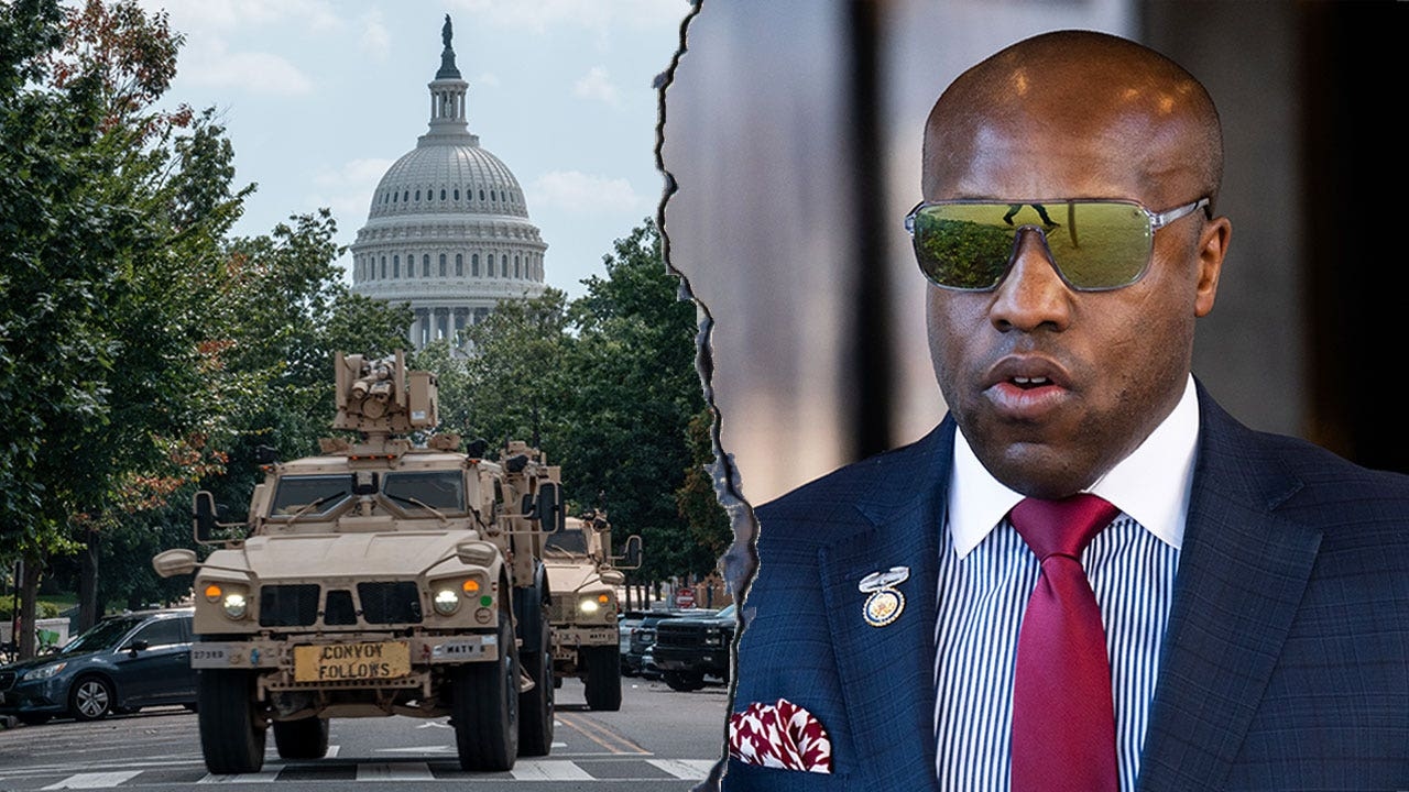 Congressman whose DC apartment complex was robbed blasts Democrats for criticizing Trump crime crackdown