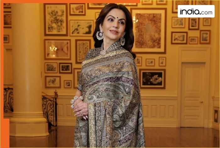 Mukesh Ambani's wife, Nita Ambani, once worked as a school teacher; her first salary was Rs..., it was spent on...