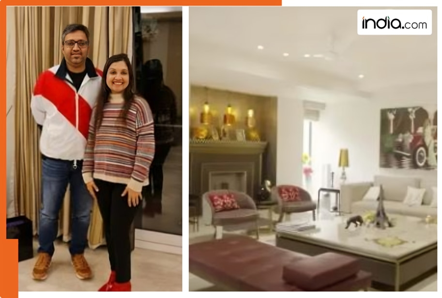 Rs 1 crore table, bar worth Rs 150000000, Inside ex Shark Tank judge, Ashneer Grover's Rs 300000000 house in…, designed by…