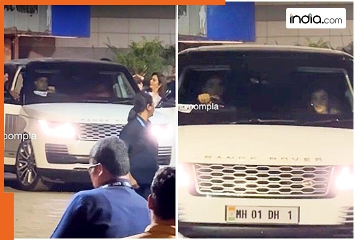 Watch: Akash Ambani spotted in his bulletproof Range Rover after..., viral video
