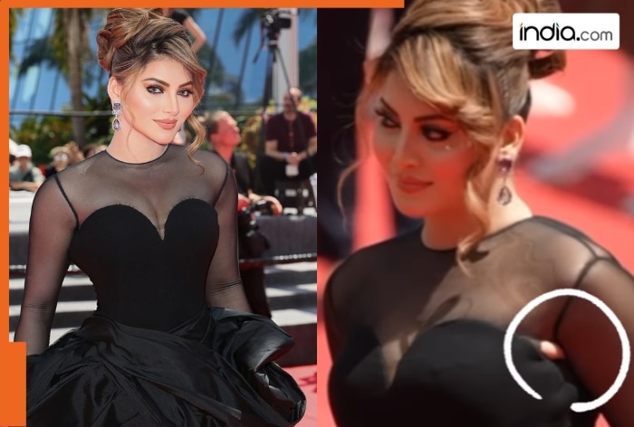 Urvashi Rautela's wardrobe malfunction at Cannes 2025 takes over social media, 'oops moment' goes viral, netizens say, 'First Indian to…'; watch