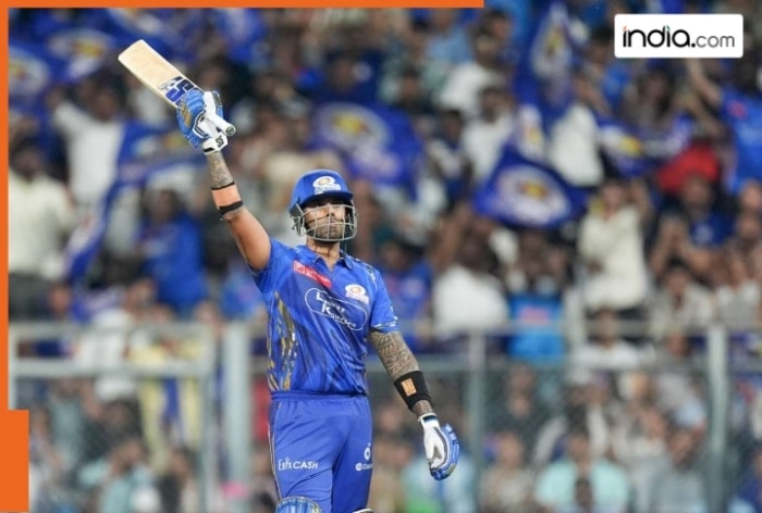 WATCH: Suryakumar Yadav's 'sweet' gesture for wife after receiving Player of the Match award against Delhi Capitals