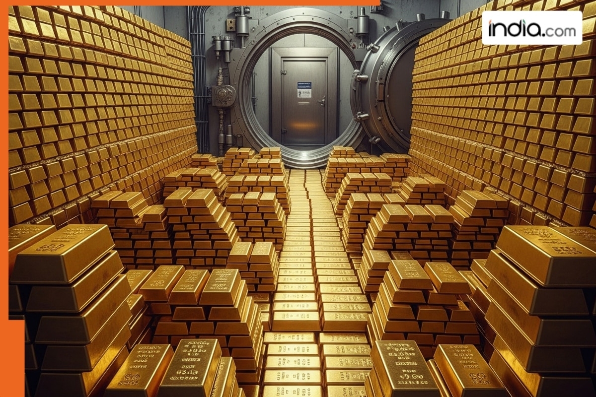 World's richest are storing their gold in a building due to..., the six-storey building has treasure worth Rs 120000000000, it is located in...