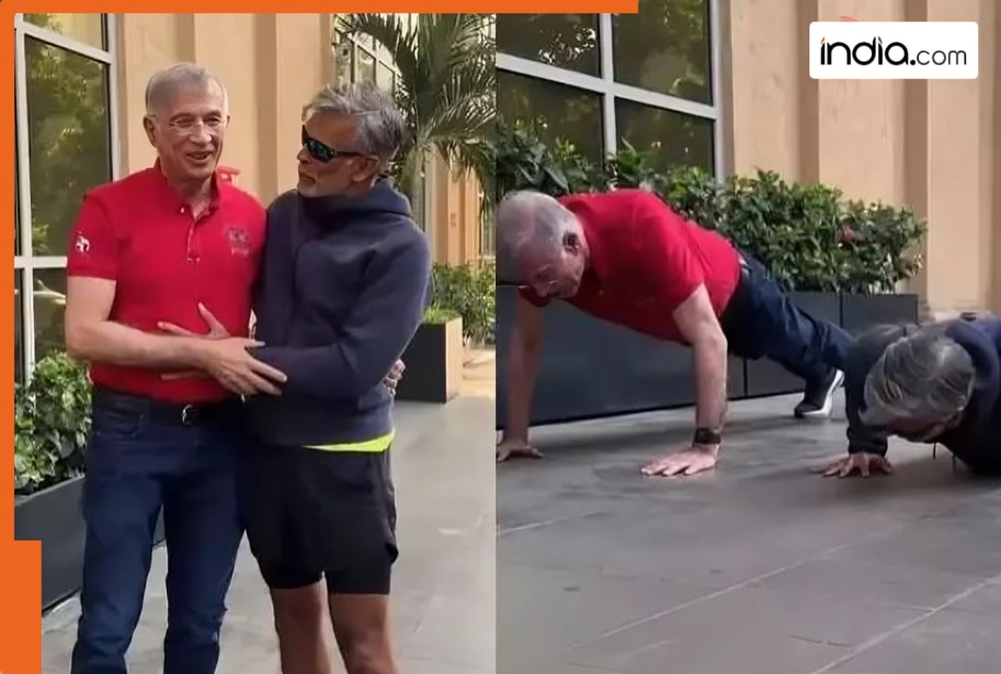 Meet man, Niranjan Hiranandani, a Billionaire who takes up Milind Soman's challenge at 75 and surprises everyone by…, challenge was to…