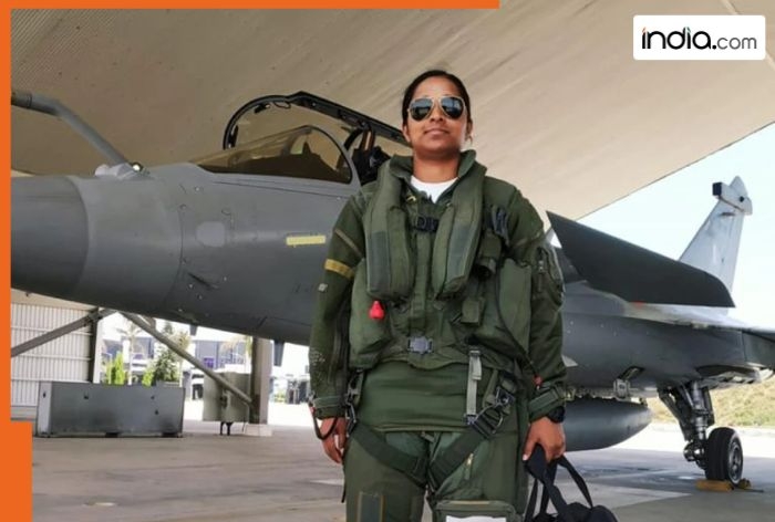 Meet Shivangi Singh, India's first female fighter pilot to fly Rafale jet, she was falsely claimed to...