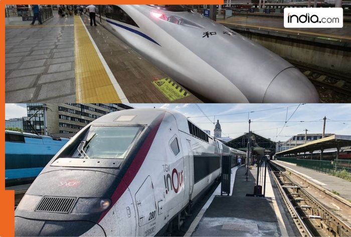 10 fastest trains of the world are..., first is China's..., its maximum speed is.., India is not in list