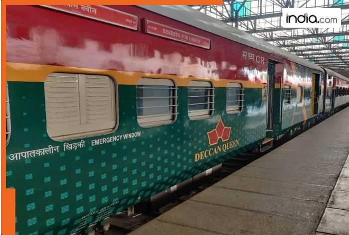 India's first deluxe train turns 95, only train with a dining car facility, the name is..., runs between...,top speed is...
