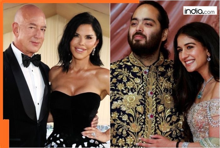Jeff Bezos-Lauren Sanchez ‘wedding of the century' to cost a staggering Rs…; no match for Rs 5000 crore wedding of Mukesh Ambani and Nita Ambani's son Anant Ambani