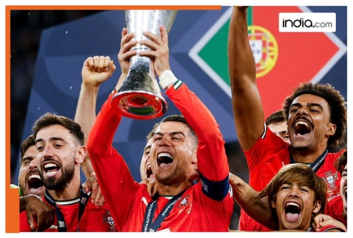 Cristiano Ronaldo sends heartfelt message to Lionel Messi after winning third title with Portugal