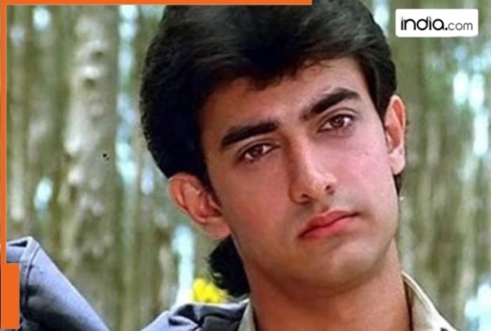 Aamir Khan was thrown out of this film by Yash Chopra due to..., film became blockbuster, gave a star to Bollywood, his name is...