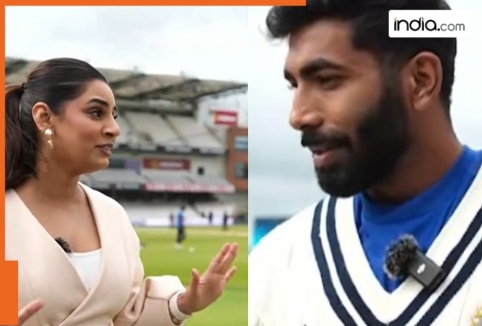 WATCH: Sanjana Ganesan conveys Sunil Gavaskar, Pujara's request to Jasprit Bumrah, she wants...