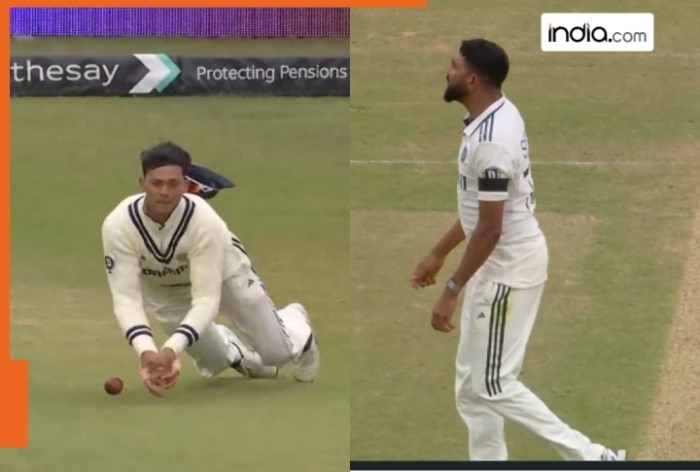 Mohammed Siraj fumes at Yashasvi Jaiswal after costly drop hampers India's chances against England