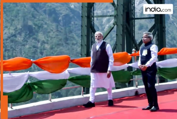 PM Modi in J-K today: Inaugurates Chenab railway bridge, lays off foundation Rs 46,000 crore at Katra, to flag off Vande Bharat trains