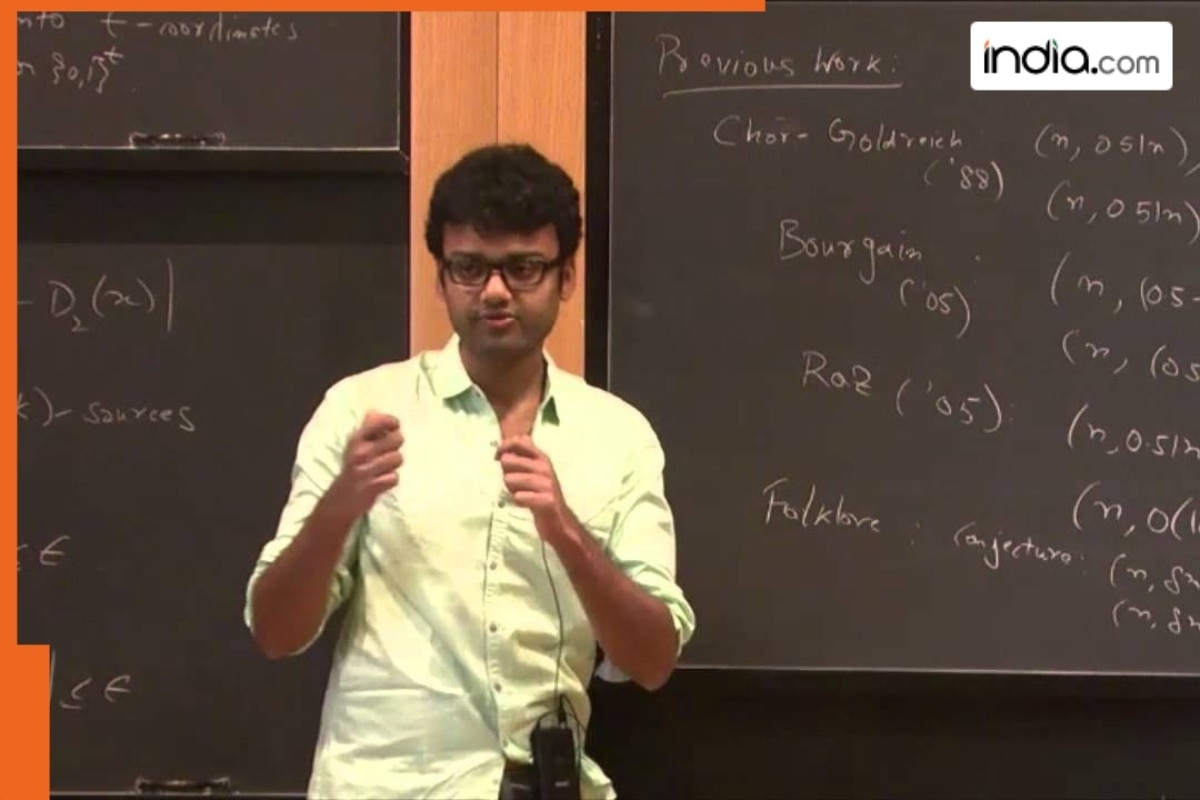 Meet Indian genius Eshan Chattopadhyay who is awarded Godel Award in Maths for..., alumnus of..., now he...