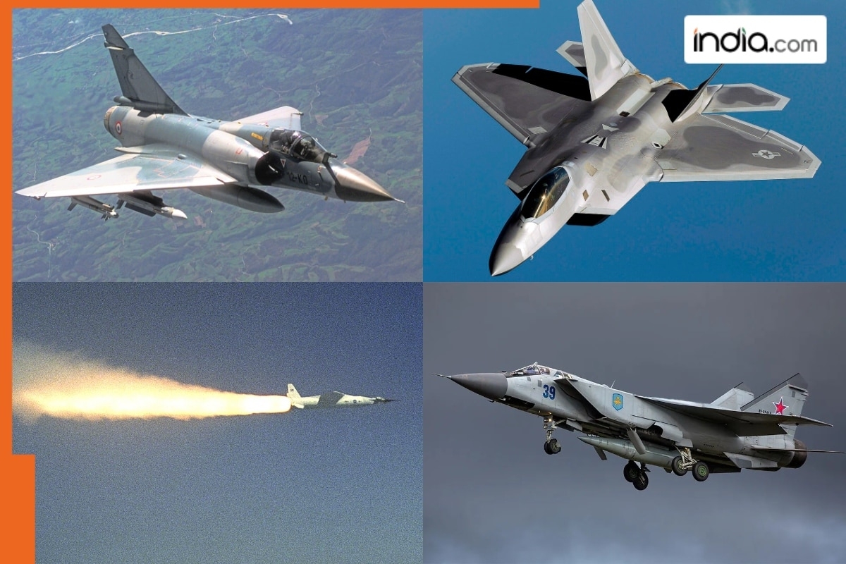World's top 10 fastest military aircraft ever built, the speed of top is..., its name is..., developed by...