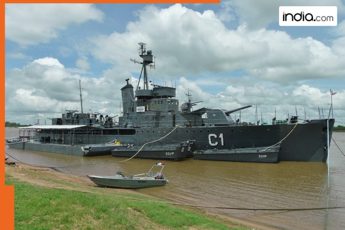 This landlocked country is smaller than California yet operates 'largest' navy, country is..., located...