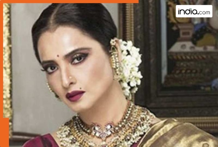 Rekha once accidentally kissed an actor on lips, he is 19 years younger than her, his name is...
