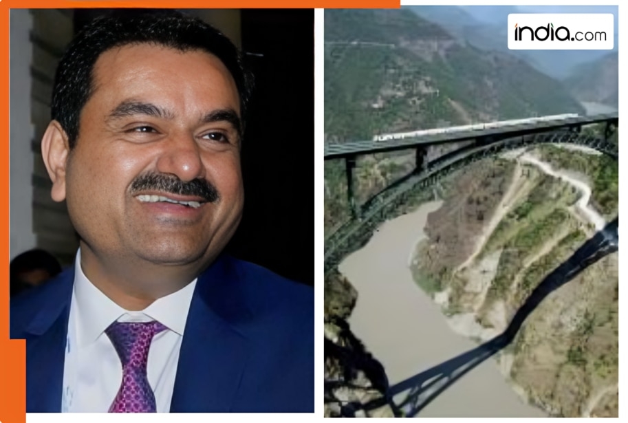 Gautam Adani powers world's highest railway bridge in…this company supplies…