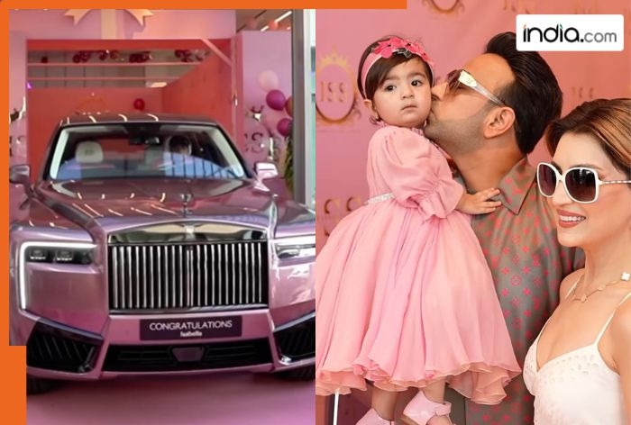Meet Satish Sanpal, who gifted pink Rolls-Royce to 1-year-old daughter on her Birthday, he works as..., has net worth of Rs...