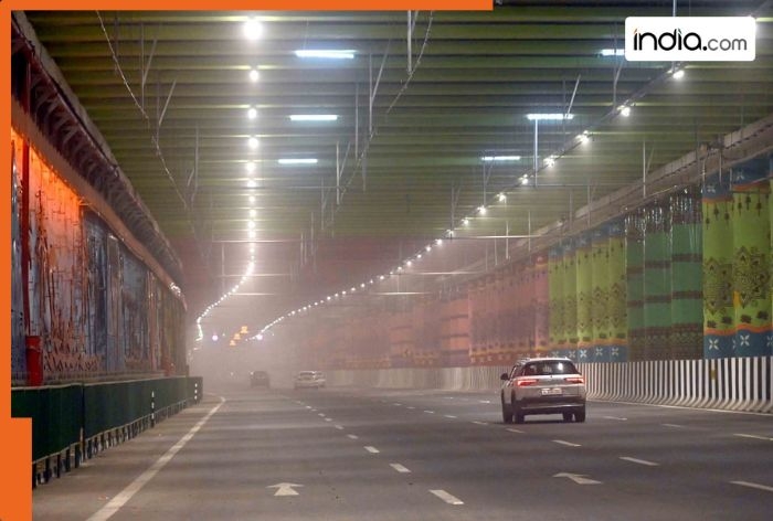 Good news for people going to airport from East Delhi... 8km tunnel to connect Delhi-Meerut Expressway and..., it will reduce travel time by...