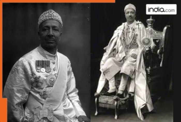 Only Indian man ever who had his private railway station, train used to reach his palace, his name was..., was from...