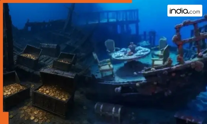 Treasure worth billions looted from India found in sea, 300 years ago a ship was attacked by pirates and then....
