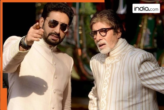 ‘Is this why I worked…', Amitabh Bachchan once made a shocking comment on his son Abhishek Bachchan due to...