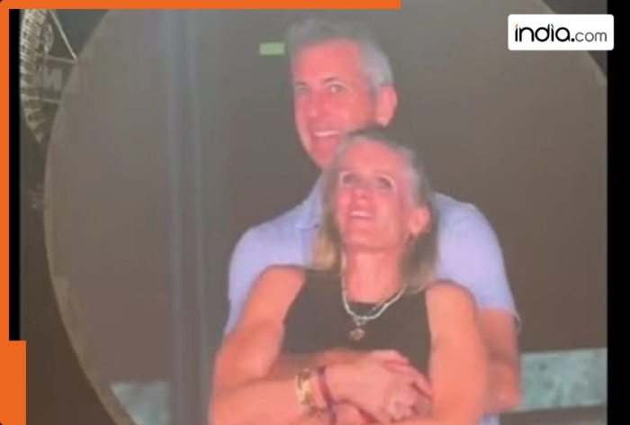 Astronomer CEO Andy Byron, Kristin Cabot caught in new viral ‘lip-lock' moment before Coldplay concert began