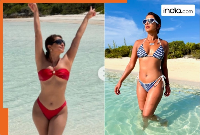 Priyanka Chopra burns the internet in bold bikinis, kisses Nick Jonas on dreamy birthday trip, photos go viral