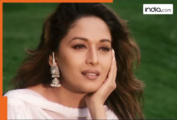 This popular star was madly in love with Madhuri Dixit, watched her film 73 times, not Sanjay Dutt, Ajay Jadeja, Shriram Nene, name is...