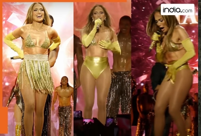 Jennifer Lopez handles wardrobe malfunction like a queen during concert, says ‘I don't wear underwear…' -Watch viral video