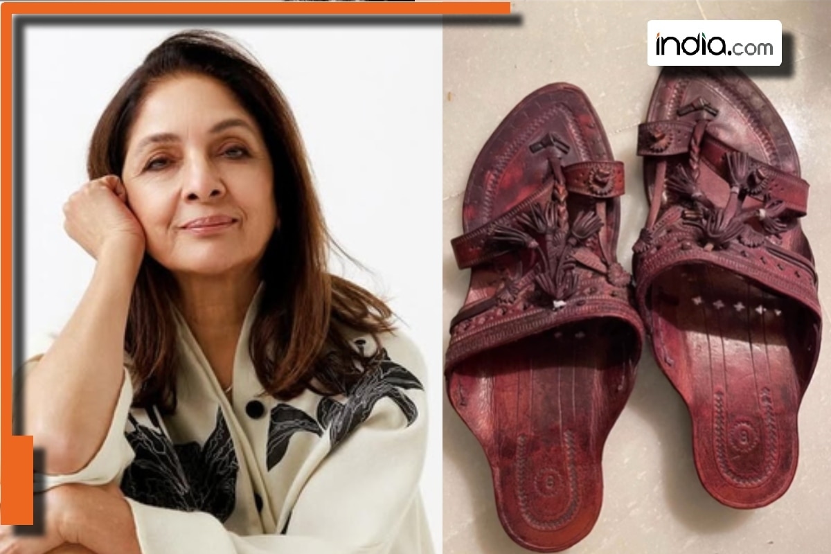 After Kareena Kapoor slams Prada, Neena Gupta makes a video to... for copying Kolhapuri chappal design