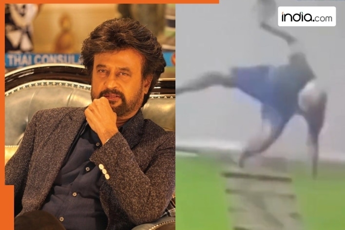 Rajinikanth slips, falls in his garden and then..., Know truth behind the viral video
