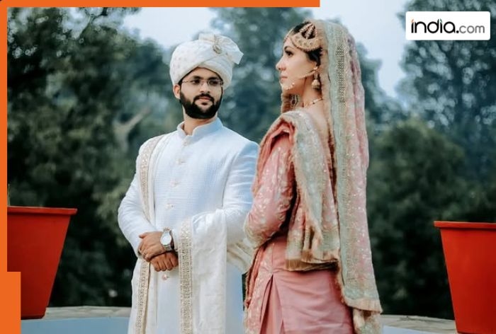 Meet India's youngest IAS officer Ansar Shaikh's beautiful wife who gives competition to Bollywood actresses, her name is...